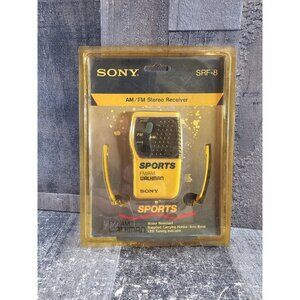 Sony Am Fm Radio Sport Walkman with Original Head Phones NEW